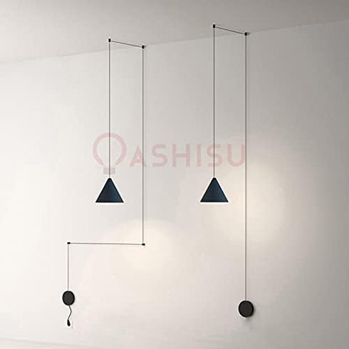 2 Pcs Transparent Lamp Hook Swag Pendant Lighting Hooks for Fabric Electrical Cable Chandelier Ceiling Hanging