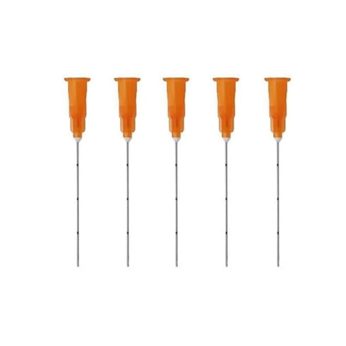 Professional Blunt Tips for Face Lifting, 18g 22g 23g 25g 27g 30g, 50mm/38mm/25mm Gauge Size (5pcs 25g-38mm)