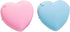 Candy Color Tape Dispenser, Cute Roll Tape Organizer for Desk, Home, Office Supplies, 2Pcs Heart