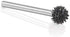 Kutzall Extreme Sphere Rotary Burr, 1/8" Shaft, Very Coarse - Wood Carving Bit for Dremel & Foredom Tools