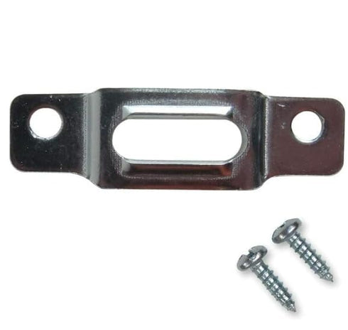 Picture Hang Solutions 100 Pack PHS T-Screw Security Plate Lock - Wood Frame Security Hanger - Anti Theft Picture