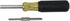 Klein Tools 32559 6-in-1 Multi-bit Screwdriver/Nut Driver, Extended Reach with Phillips and Slotted Bits