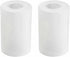 MISUOVERRE Frosted Glass Lamp Shade, 2 pack, Pendant Light Shade Cylinder Glass Shade
