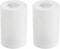 MISUOVERRE Frosted Glass Lamp Shade, 2 pack, Pendant Light Shade Cylinder Glass Shade
