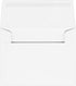 LUX Paper A2 Invitation Envelopes, 4 3/8" x 5 3/4" - 24lb. Bright White, 250 Pack (72924-250)