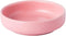 Pink Ceramic Paper Clips Holder, Round Binder Clips Dispenser, Elegant Desktop Organizer for Home Office Supplies