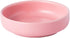 Pink Ceramic Paper Clips Holder, Round Binder Clips Dispenser, Elegant Desktop Organizer for Home Office Supplies