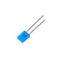 100Pcs 2x5x7 mm Diffused Len Square LED Kits, Diffused Square Led Diode, Blue-Blue Diffused Led Diode Len Lights