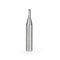 Amana Tool 51373 SC Spiral O Single Flute Router Bit, Aluminum Cutting 1/8 D x 5/16 CH x 1/4 SHK x 1-1/2 Inch