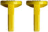 Yellow Safety Switch Key, Compatible with Craftsman Radial Arm Jointer Band Drill, 2pcs-pack