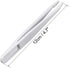 Precision Plastic Tweezers Kit, Anti-static Set for Craft & Electronics Repair - White - 6Pcs