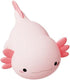QANYI Axolotl Night Light, Cute Pink Silicone Axolotl Animal with Soft Touch NightLight for Kids Room, Dim Nursery Lamp