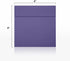 LUXPaper Square Invitation Envelopes - Peel & Press, 6" x 6", Wisteria Purple, 80lb. Text, 50 Qty