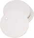 Teensery 100 Pcs Round Shape Blank Cards, Kraft Paper Tags, Wedding Party Name Card Gift Tags