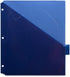 Double Pocket Index Dividers with Multicolor Large Insertable Tabs, Hole Punched for 3 Ring Binders - 8 Pack