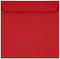 LUXPaper Square Invitation Envelopes | Peel & Press | Ruby Red | 7 1/2" x 7 1/2" | 80lb. Text | 50 Qty