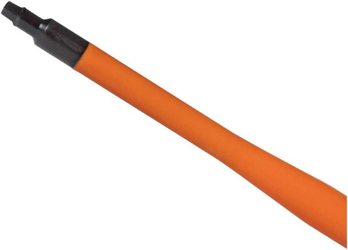 Klein Tools 6986INS Insulated Screwdriver - 1000V Slim Profile Tip, #1 Square, 6-Inch Shank, Cushion-Grip Handle