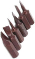 Utoolmart 6Pcs Slotted Bits Set - 1/4 Inch Hex Shank Magnetic Screwdriver Bit Set, 25mm Length
