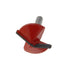 Utoolmart V-Groove Router Bit, 120 Degree 32mm Cutting Diameter, 6mm Shank, Carbide Tipped Woodworking Tool, 1pcs