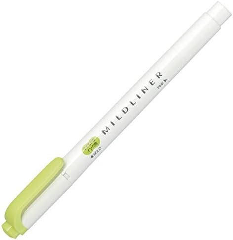 Zebra Mildliner WKT7-MCG Highlighter in Mild Citrus Green