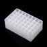 Chris.W 2 Pack 40-Slot Art Markers Pen Holder, Clear Desk Stand Organizer Storage Tray