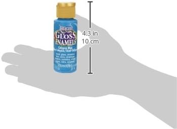 Americana Calypso Blue Gloss Enamel Paint, 2-oz.