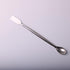 5 Pieces 20cm Stainless Steel Lab Spoon Spatula 2 in 1 Long Handle Laboratory Sampling Spoon Mixing Spatula Double-Ended Reagent Sampling Spoon Lab Spatulas for Experiment Lab Use