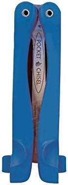 Fastcap Drop Ship Pocket Wood Chisel with Foldable Nylon Handle, 1/4" Precision Tool Steel