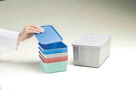 Molded Fiberglass Nesting Container, 12 3/8 in L, 150 Lb