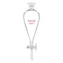 StonyLab Borosilicate Glass 500 ml Heavy Wall Conical Separatory Funnel with 24/29 Joints and PTFE Stopcock