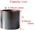 Gold Silver Copper Smelting Graphite Crucible Cup with Lid Lab Supply(20X20MM)