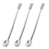 Maxmoral 3PCS Laboratory Spoon Spatula, 2 in 1 Stainless Steel Lab Mixing Tool, 20cm