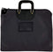 BankSupplies HIPAA Locking Courier Bags with Handles & Card Holder, Black, 19W x 15H, Durable Laminated Nylon Fabric