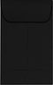 LUXPaper #1 Coin Envelopes, Midnight Black, 250 Qty