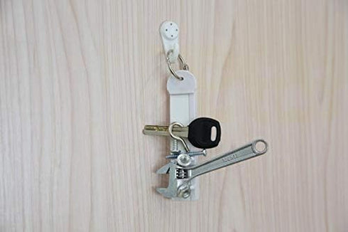 XCHTX 2PK Magnetic Key for Anti-Theft Security Slatwall&Peg Hook Magnet Key