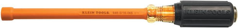 Klein Tools 646-5/16-INS 5/16-Inch Insulated Nut Driver, 6-Inch Shank, Made in USA