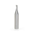 Amana Tool 51373 SC Spiral O Single Flute Router Bit, Aluminum Cutting 1/8 D x 5/16 CH x 1/4 SHK x 1-1/2 Inch
