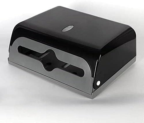 Touchless Paper Towel Dispenser Wall Mount, No Drilling Waterproof/Dustproof Multifold Tissue Holder for Home Kitchen