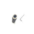 2Pcs M8 3 Pin Female Circular Connector, Field Assembly Wireable Sensor Adapter, IP67 Waterproof