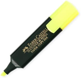 Faber Castell Textliner Highlighter Yellow, 2 Pcs.