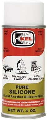 Warren Distribution KEL57555 Pure Silicone Lubricant (4OZ) (Non-Carb Compliant)