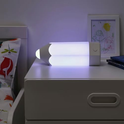 Generic Dimmable Cute LED Pencil Table Lamp - Color-Changing Night Light for Childrens Bedroom, Nursery, or Study Desk