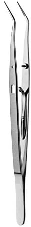 Nifty Medical Supplies College Cotton & Dressing Plier (With Lock (Plain Handle))