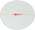 1pc 3-3/4" PP-95 Diameter 95mm Microscope Specimen Stage Translucent Frosted Glass Working Stage Round Specimen Plate for Stereo Microscope