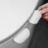 Toilet Lid Lifter - Toilet Seat Handle Lifter to Avoid Touching Toilet Cover (2, White)