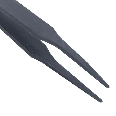 Cole-Parmer AO-07387-17 ESD Safe Plastic Tweezer, Flat Duckbill Tips, 11.5 cm