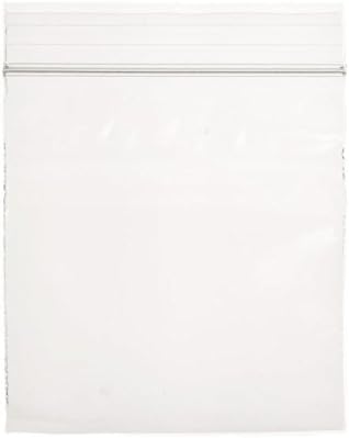 100-Pack 2 Mil Transparent Small Plastic Clear Resealable Poly Bags (1 x 1 Inch) for Tiny Items
