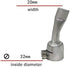 20mm Flat Welding Nozzle Tips for PVC Floor, 40mm Weld Nozzle, Plastic Welder Tip, 1 Set
