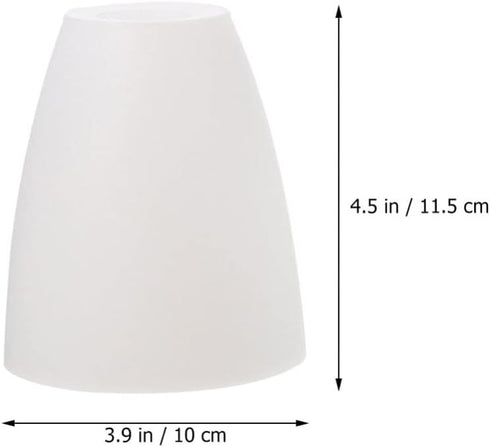 FOMIYES Plastic Lamp Shade Flat Head Lampshade Horseshoe Lampshade Replacement Lamp Shade Cover Floor Light Covers
