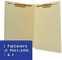 The File King Manilla End Tab File Folders with Prongs - Letter Size, Box of 50, Medical Chart File Folders